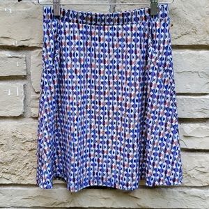 Le Lis modern print lined skirt